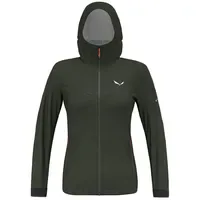 Salewa Puez Aqua 4 Regenjacke Damen Dark Olive 36