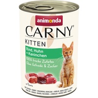 Animonda Carny Kitten Rind, Huhn & Kaninchen 24 x