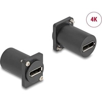 DeLock 88154 Kabeladapter DisplayPort Buchse zu Buchse schwarz