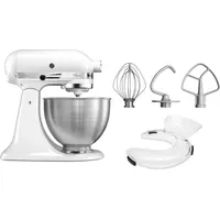 KitchenAid 5K45SS Classic weiß inkl. Paket 1