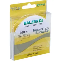 Balzer Iron Line 8 150 m Spule gelb 0,08
