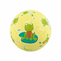 Sigikid 43087 - Frosch Kautschukball, Kinderbunt, Mini-Ball, 12 cm