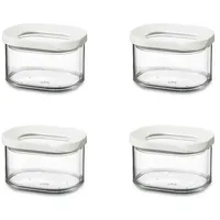 Mepal 4-tlg Vorratsdosen Set Modula 175 ml weiß |