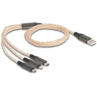 DeLock USB RGB Ladekabel 3 in 1 Typ-A zu