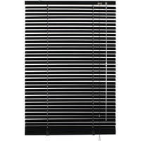 GARDINIA Aluminium-Jalousie 25 mm 120 x 175 cm schwarz