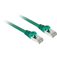 Sharkoon Patchkabel SFTP, RJ-45, mit Cat.7a Rohkabel - grün,
