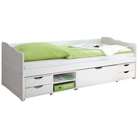 TICAA Sofabett Funktionsbett Gästebett Marlies Kiefer Weiß