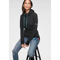 KangaROOS Kapuzensweatshirt Langarm mit Daumenlöchern, figurbetonter Schnitt Gr. 48/50
