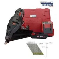 Senco Akku Nagler Fusion F-15XP 32-65mm 18V 2x2,0 Ah