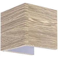 Rabalux Skandinavische Wandleuchten Weiß Eichen 1x7W LED 340lm, IP20,