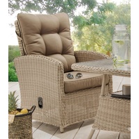 Destiny »MERANO«, Aluminium, Polyrattan, inkl. Auflagen
