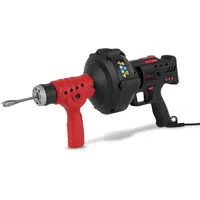Eberth Rohrreiniger Elektrisch 300W, 7,6m Spirale, Vor- und Rückwärtsgang,