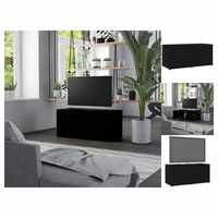 VidaXL TV-Schrank Schwarz 80x34x36 cm Holzwerkstoff