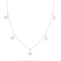 Esprit Kette Edelstahl silber Damen