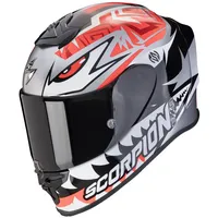 Scorpion EXO-R1 Evo Air Zaccone Replica (Silber/Schwarz/Rot) Gr: L