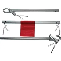 HP Autozubehör Abschleppstange STA/Metall L1830xB65xH53mm 4,04kg silber