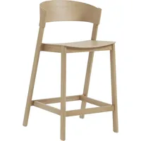 Muuto Cover Barhocker, höhe 65 cm, Eiche