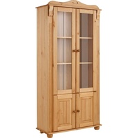 Home Affaire Vitrine »Adele«, 4-türig, Höhe 185 cm, mit
