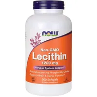 NOW Foods Lecithin, 1200mg Non-GMO 200 softgels