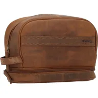 GREENLAND Nature Kulturbeutel Montenegro Toilet Bag Brown