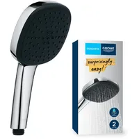 Grohe Vitalio Comfort Handbrause 2 Strahlarten, chrom