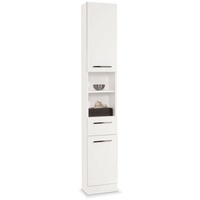 Pelipal Hochschrank TRIER, Weiß matt - Weiß glänzend -