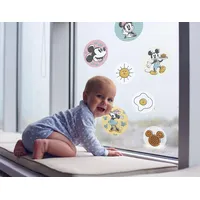 KOMAR Fenstersticker Mickey Rise 30 cm x 30 cm