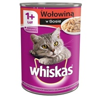 Whiskas Whiskas in soße mit Rindfleisch 400g x 4