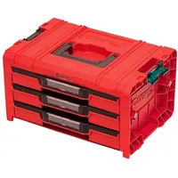 QBRICK Pro Drawer 3 Werkzeugkoffer 13,5 l rot 45