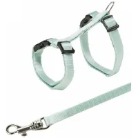 Trixie Geschirr Junior Geschirr mit Leine, Nylon Geschirr: 19-31