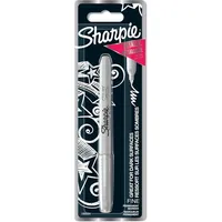 Sharpie Metallic silber auf Blisterkarte