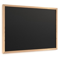 ALLboards Schwarze Kreidetafel 70×50 cm, ECO-Holzrahmen,