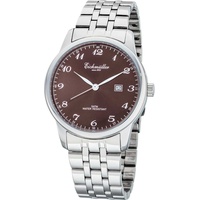 EICHMÜLLER Herrenuhr RE1066 braun Metallband 42 mm