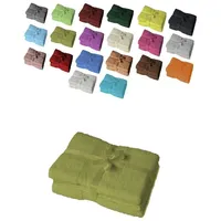 EXKLUSIV HEIMTEXTIL Handtuchset 4-tlg. Kiwi