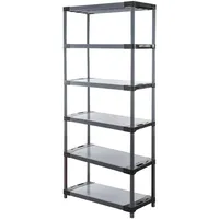 Proregal Kunststoffregal Big GREY Bear Extra-Tall, HxBxT 220x100x46cm, Fachlast