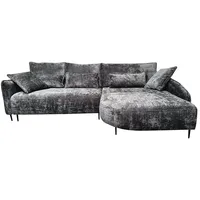 Sofa.de Ecksofa mit Schlaffunktion Palermo ¦ grau ¦ Maße