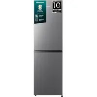 Hisense RB327N4ADD Kühl-Gefrierkombination (256 l, 1824 mm hoch, Edelstahl)