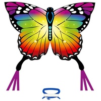 EcoLine Ecoline 102223 - Butterfly Kite Rainbow - Kinderdrachen,