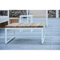 JAN KURTZ Lux Outdoor-Couchtisch Weiß
