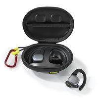 Hama Spirit Athletics True Wireless Ohrbügel, Schw/Gelb"