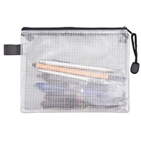 SOENNECKEN Reißverschlussbeutel DIN A5 PVC schwarz