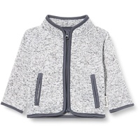Playshoes Fleece-Jacke Unisex Kinder Outdoor-Oberteil, grau Strickfleece, 98