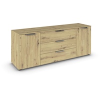 Rauch Möbel Flipp, Sideboard TV-Schrank, Kommode mit Stauraum, Eiche