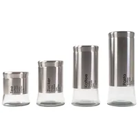 Buri Vorratsgläser Vorratsdose Kaffeedose Zuckerdose Frischhaltedose Vorratsglas Glas Größe:Pastaglas