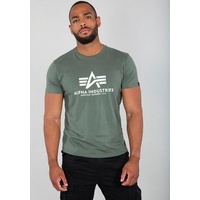 Alpha Industries Basic Kurzarm-T-Shirt Vintage Green 3XL