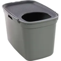 Karlie Flamingo GESCHLOSSENE KATZENTOILETTE KATO OLIVGRÜN 39x59x38CM