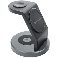 Forcell Wireless drahtloses Ladegerät 3in1 15W Solid Mag Charger