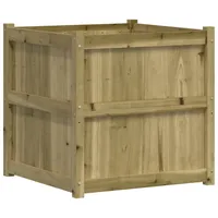 VidaXL Pflanzkübel 70x70x70 cm Kiefernholz Imprägniert