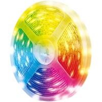 Logilink SH0128 - Wi-Fi Smart RGB+CCT-LED-Band, selbstklebend, 400 lm,