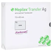 Mölnlycke Health Care GmbH Mepilex Transfer Ag Schaumverband 7,5x8,5